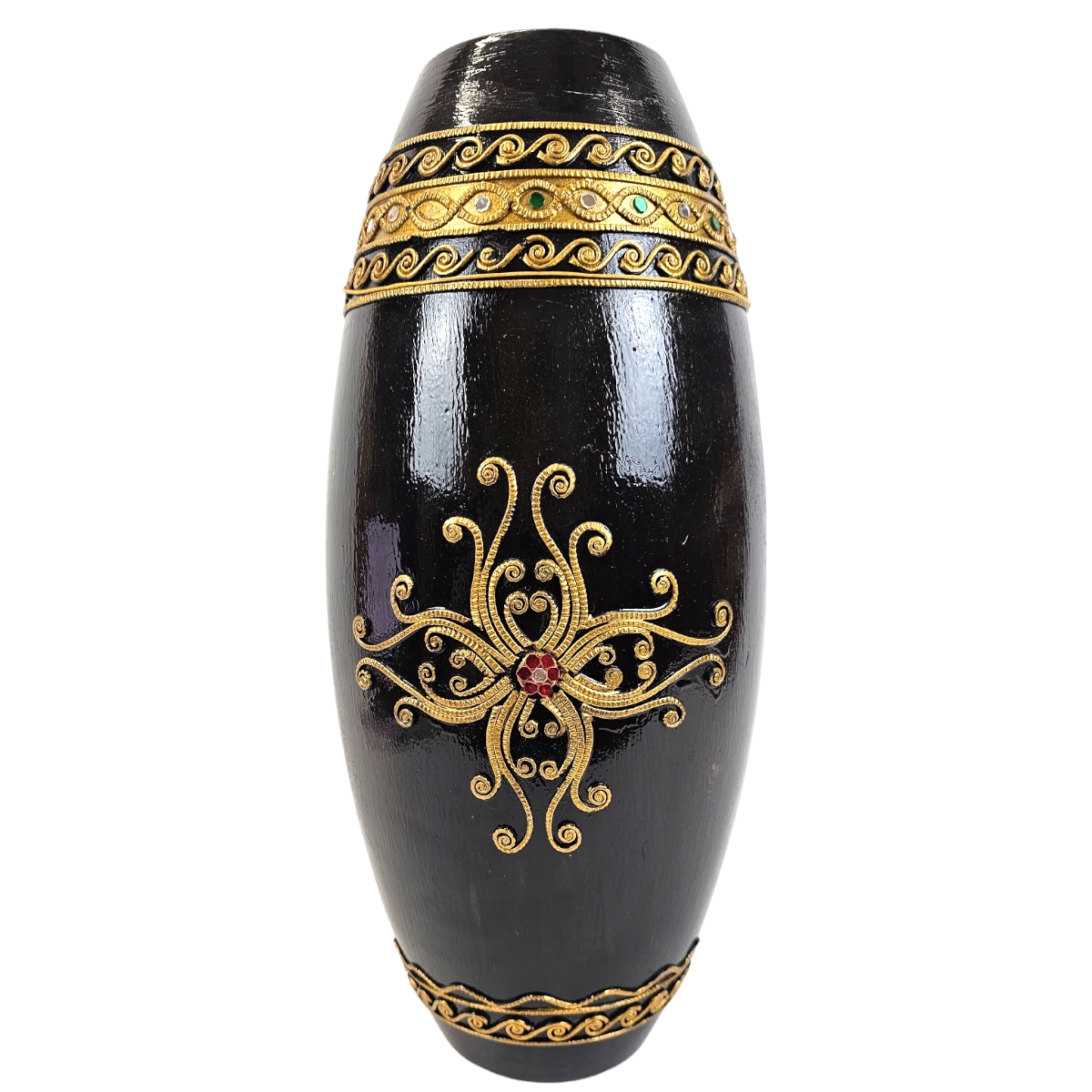 Vase aus Holz Vase aus Holz