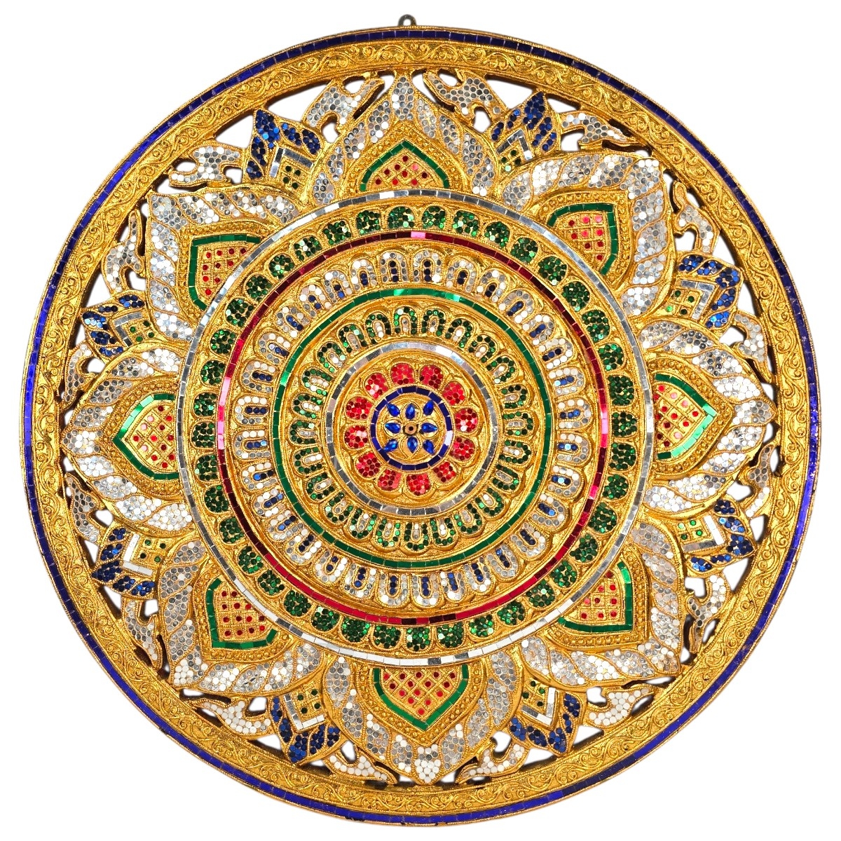 Relief Blume Rund 60cm