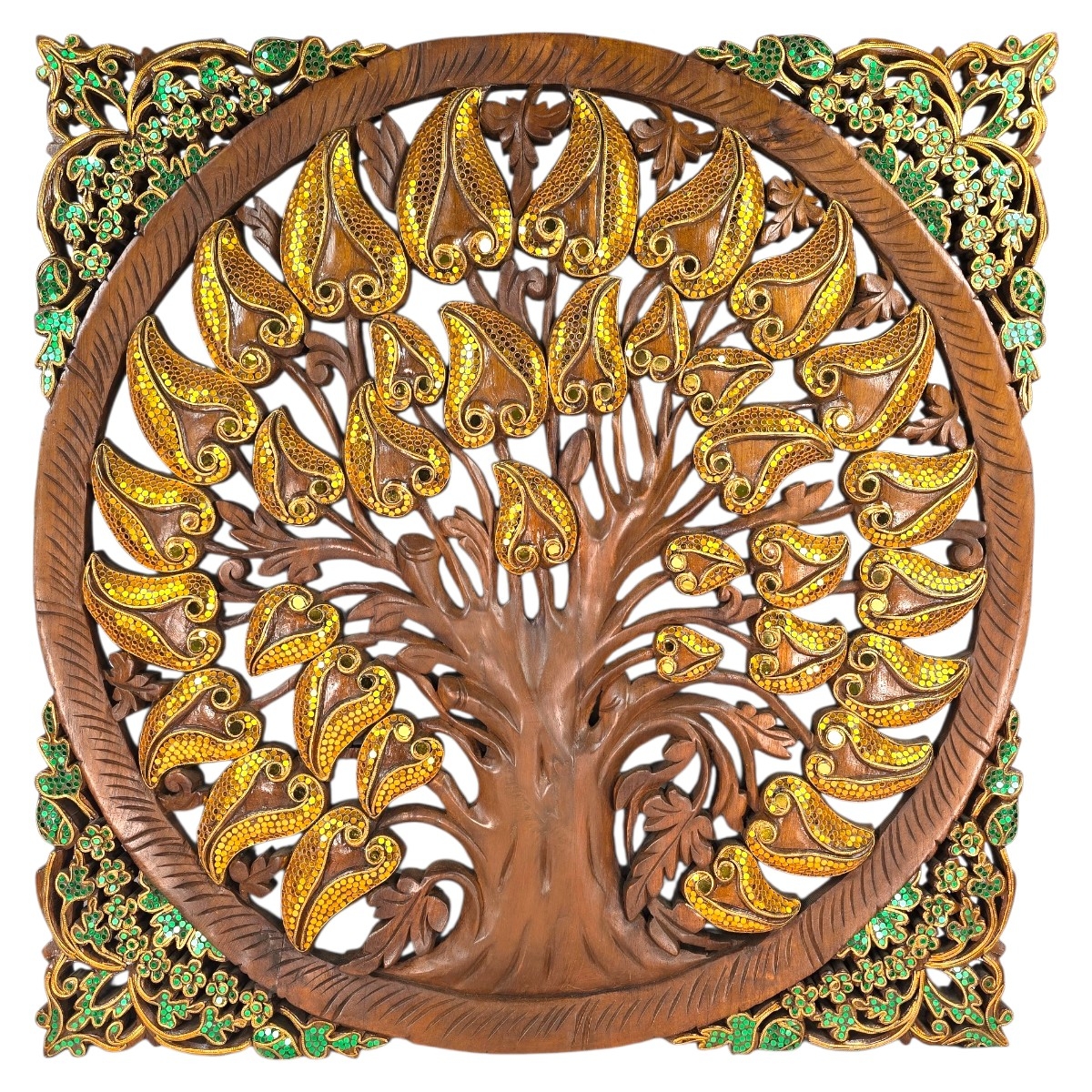 Relief Buddha Baum