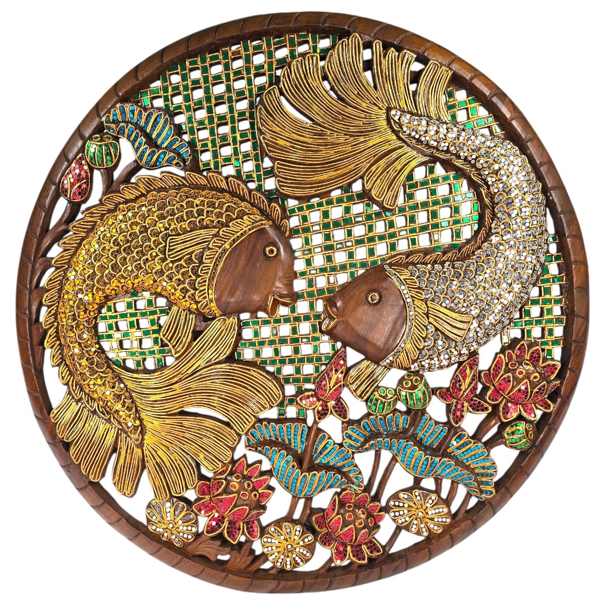Relief Koi