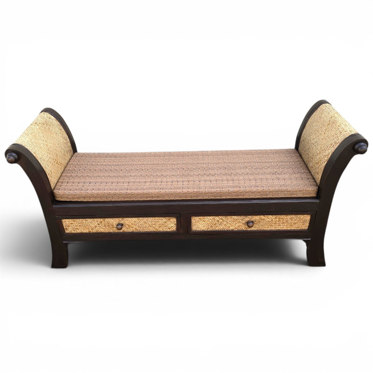 Rattan Sitzbank