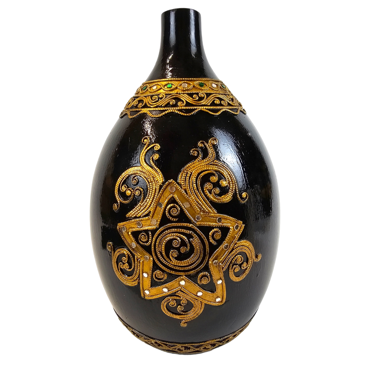 Vase aus Holz Vase aus Holz