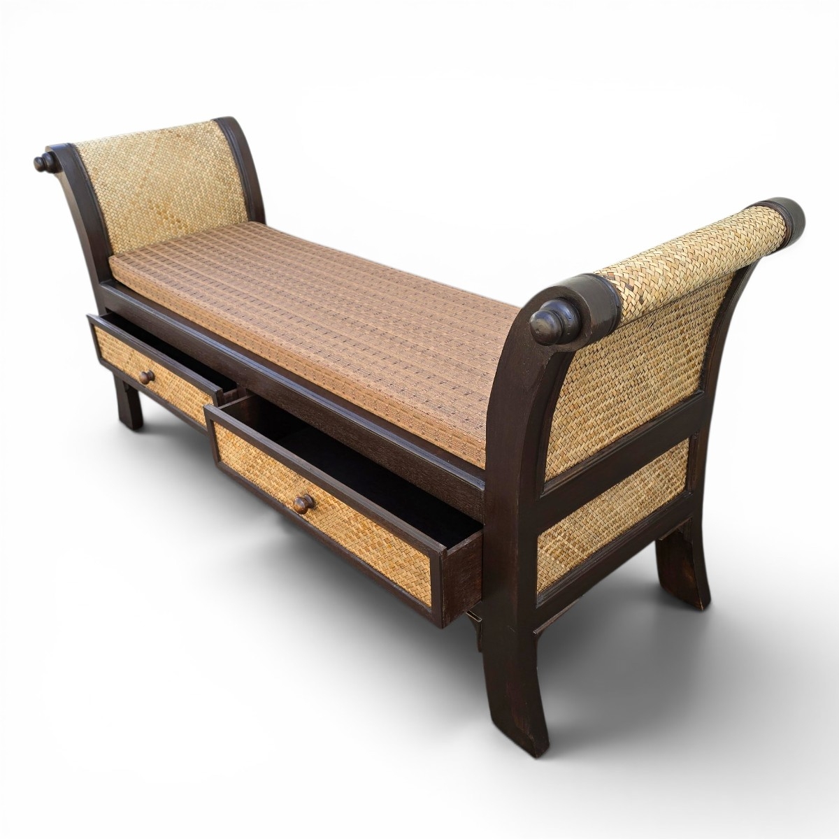 Rattan Sitzbank