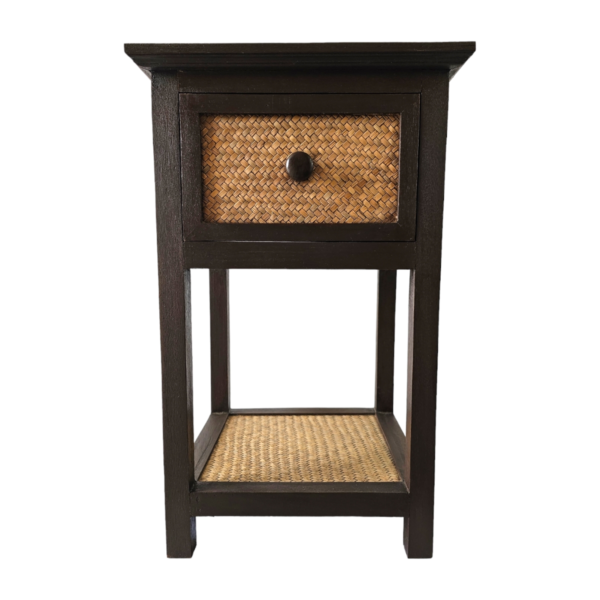 Rattan Schrank/Nachttisch