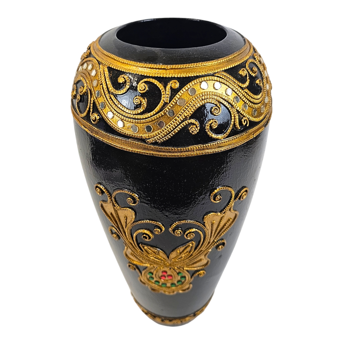 Vase aus Holz Vase aus Holz