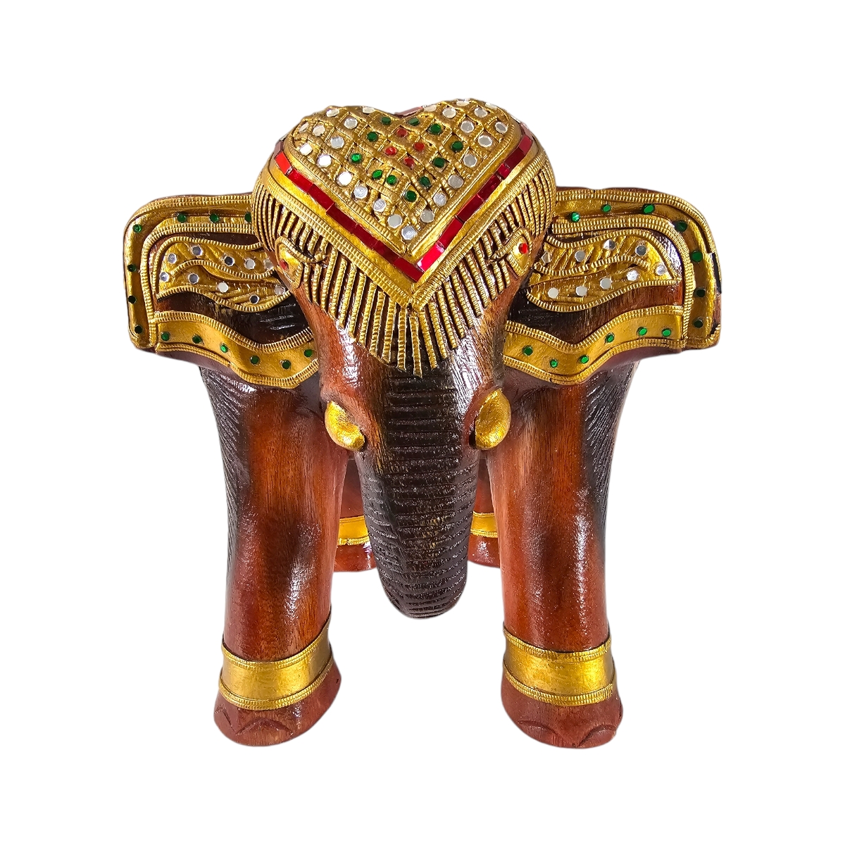 Elefanten Hocker mit Mosaiksteine